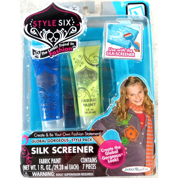 Fabric Paint Silk Screener Refill 6 Pack by Style Six - Picture 1 of 3